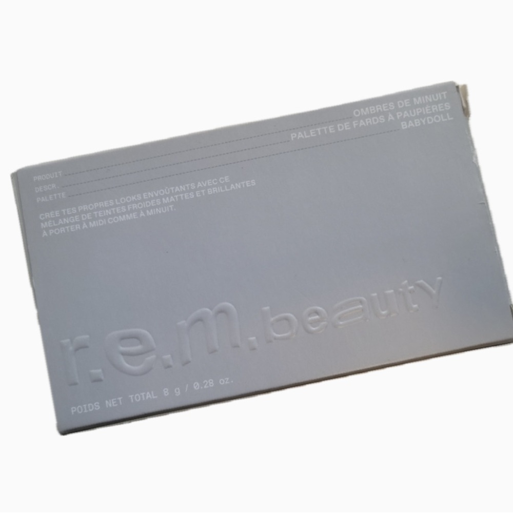 R.E.M BEAUTY MIDNIGHT SHADOW EYESHADOW PALETTE “BABYDOLL” - BRAND NEW in the box - Picture 11 of 11
